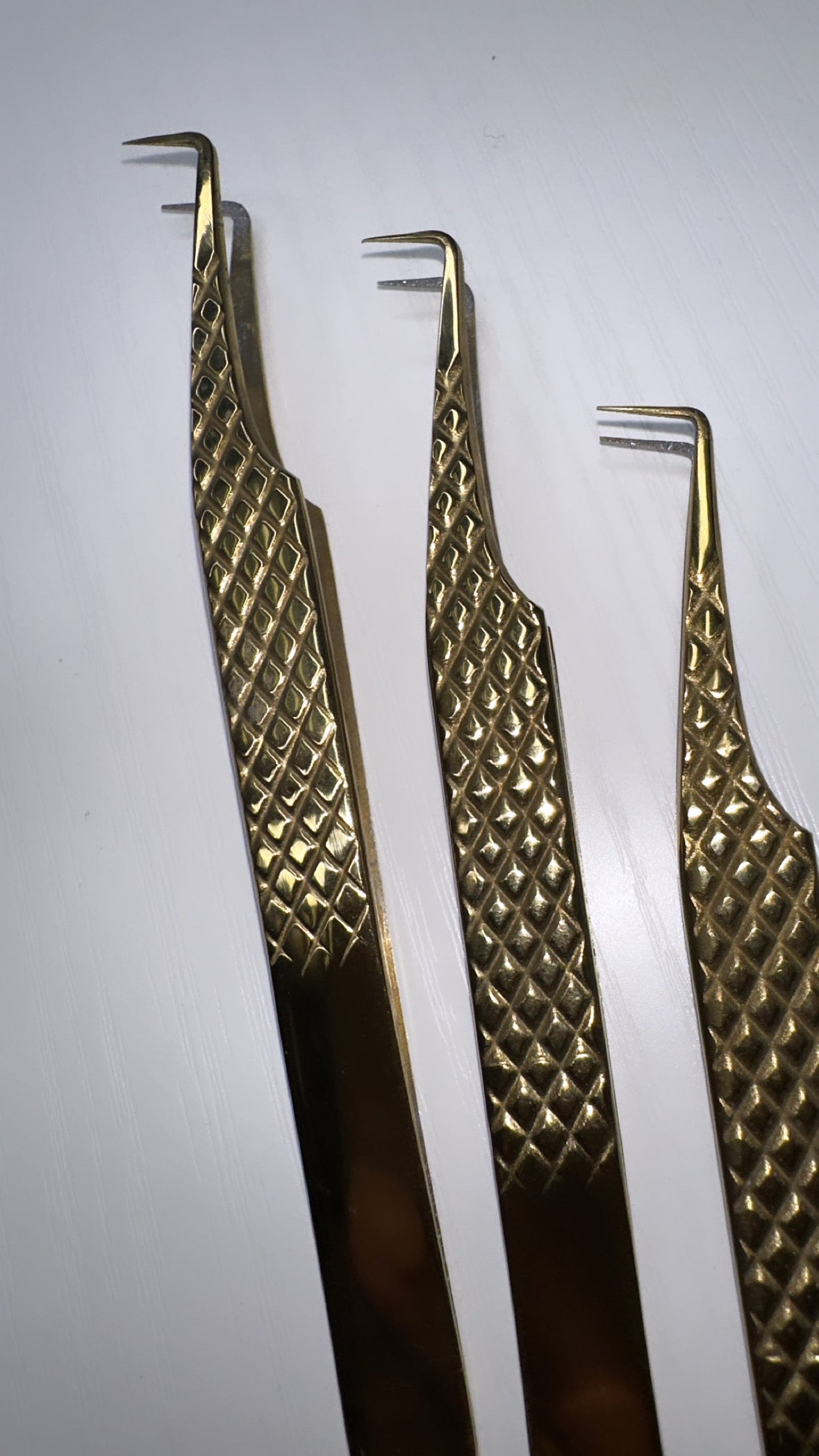 Diamond tip tweezers