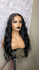 22” bodywave 5x5 HD closure wig