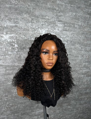 Flip-Over Half Wig Curly