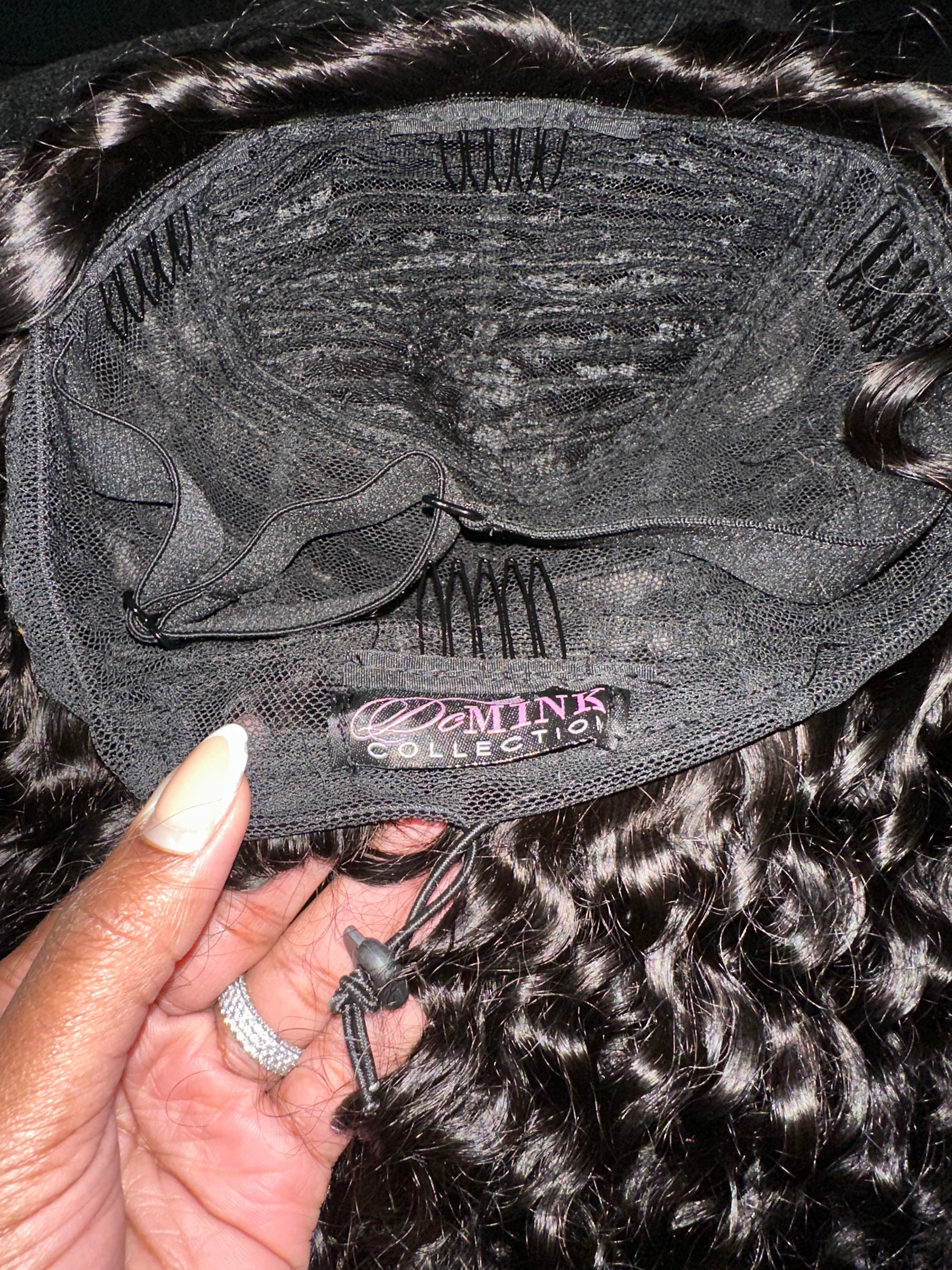 Flip-Over Half Wig Curly